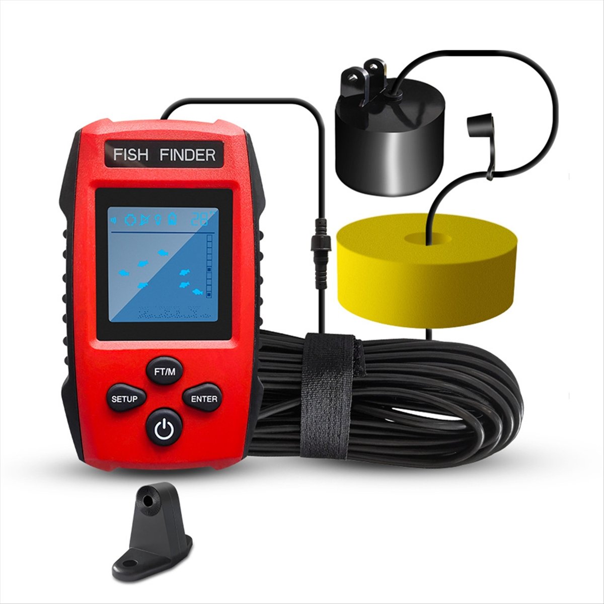 Color LCD Fish Finder Wired So - Fishing Boat Depth Finder บทวิจารณ์และราคา