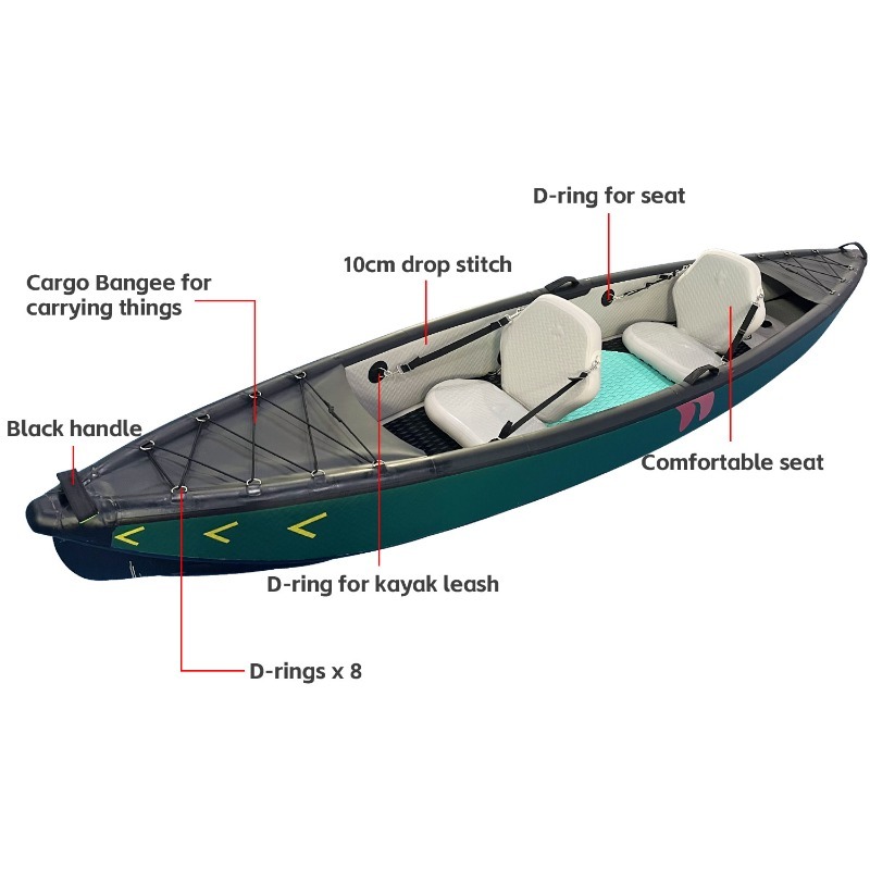 New Design 4.2m Portable Infla - Fishing Boat Inflatable บทวิจารณ์และราคา