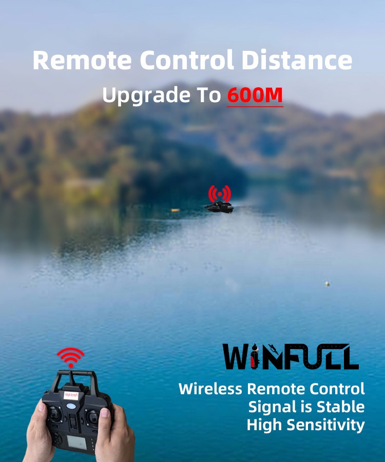 WINFULL Wireless Remote Contro - Fishing Boat Gps บทวิจารณ์และราคา