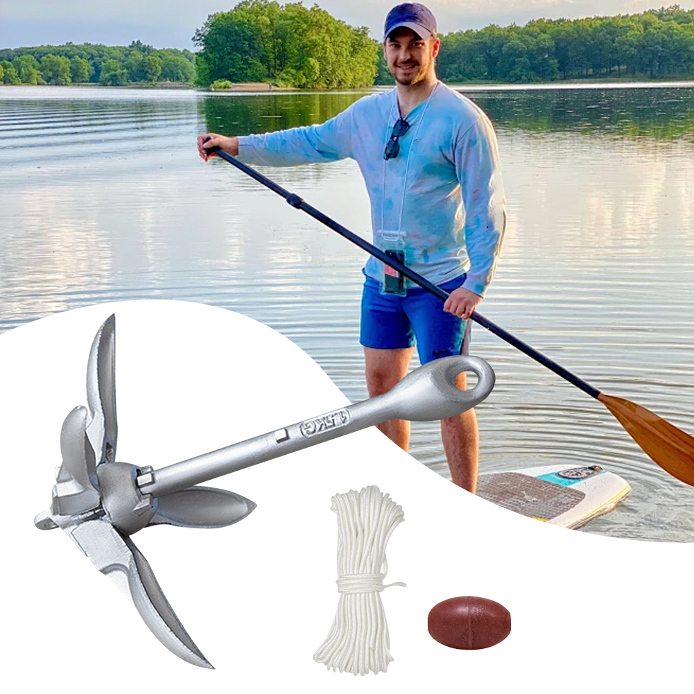 0.7/1.5KG Grapnel Anchor Folda - Fishing Boat Anchor บทวิจารณ์และราคา