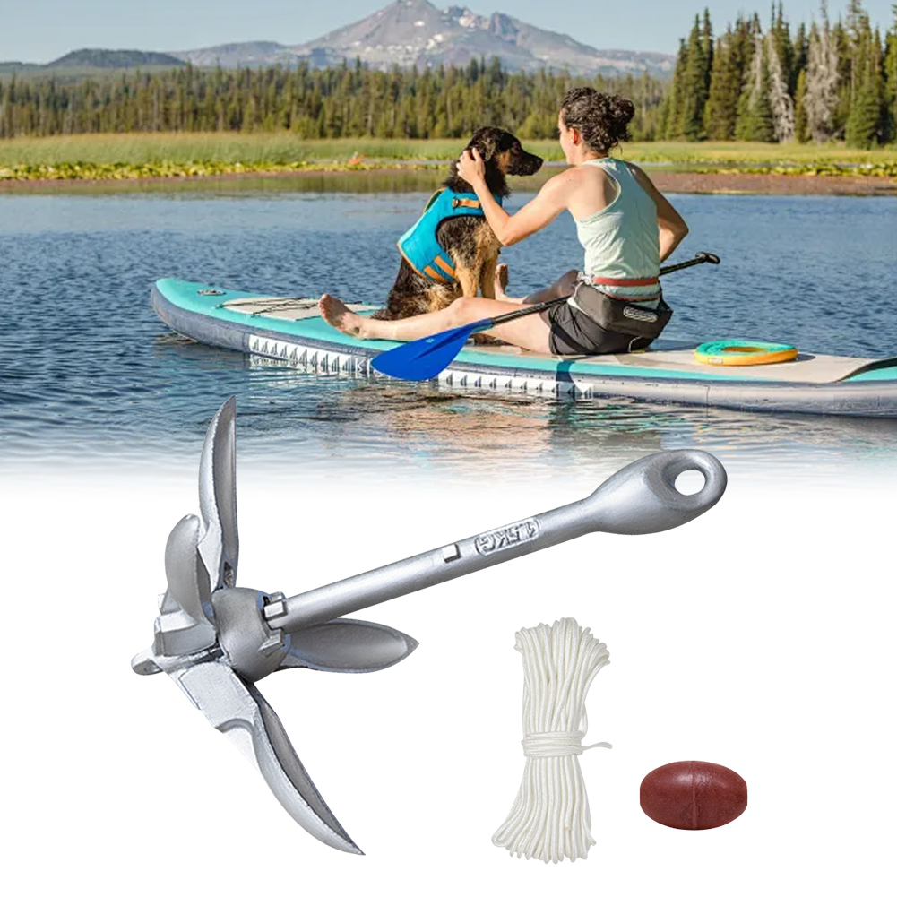 0.7/1.5KG Grapnel Anchor Folda - Fishing Boat Anchor บทวิจารณ์และราคา