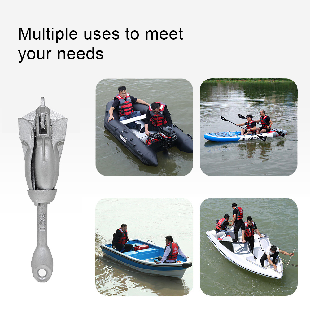 0.7/1.5KG Grapnel Anchor Folda - Fishing Boat Anchor บทวิจารณ์และราคา