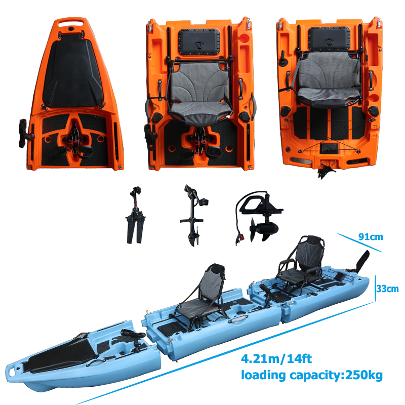 14FT 2 Person Detachable  Peda - Fishing Boat Seat บทวิจารณ์และราคา