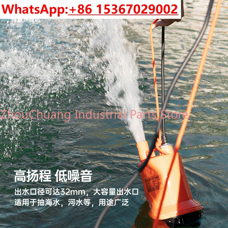 Marine bilge pump 12V24v DC su - Fishing Boat Bilge Pump บทวิจารณ์และราคา