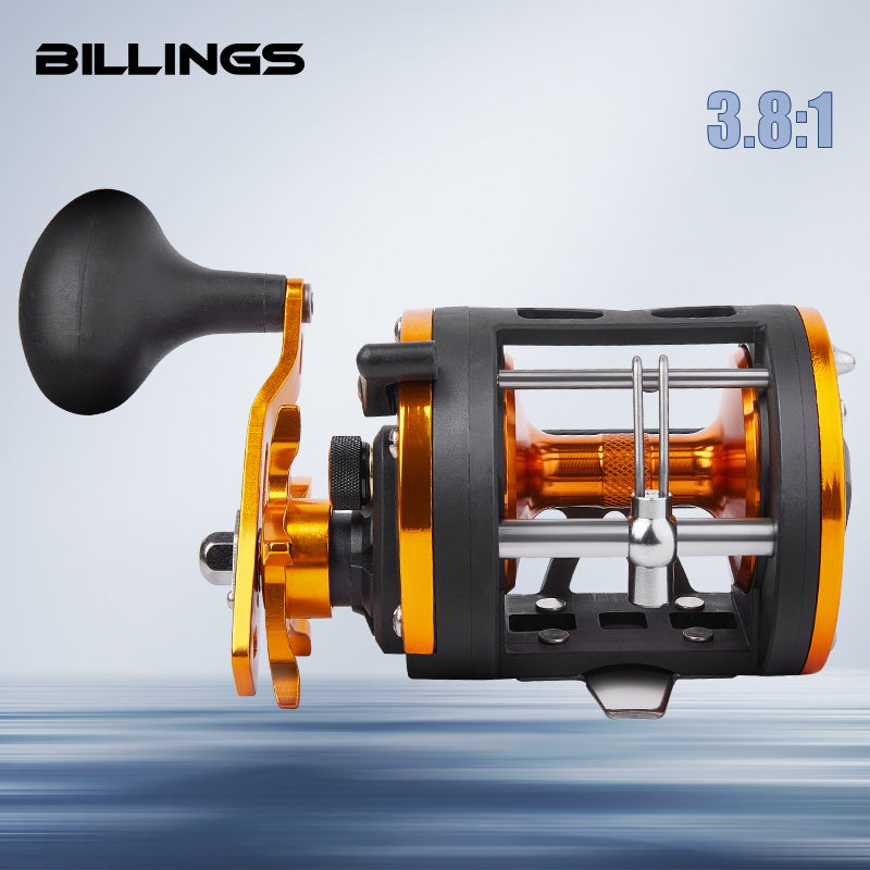 BILLINGS Trolling Drum Reel 33 - Fishing Boat Steering Wheel บทวิจารณ์และราคา
