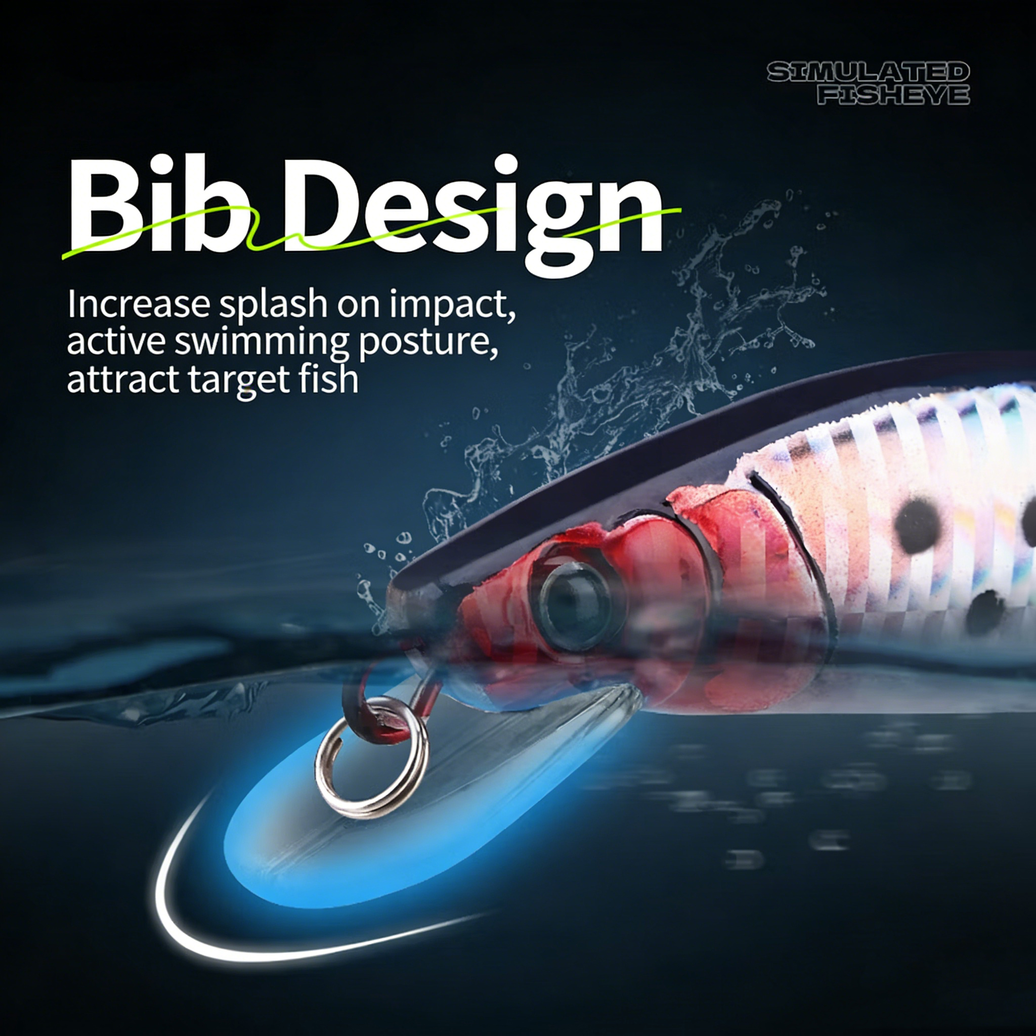 Simulated Fishing Lures Bait E - Fishing Boat Navigation Light บทวิจารณ์และราคา