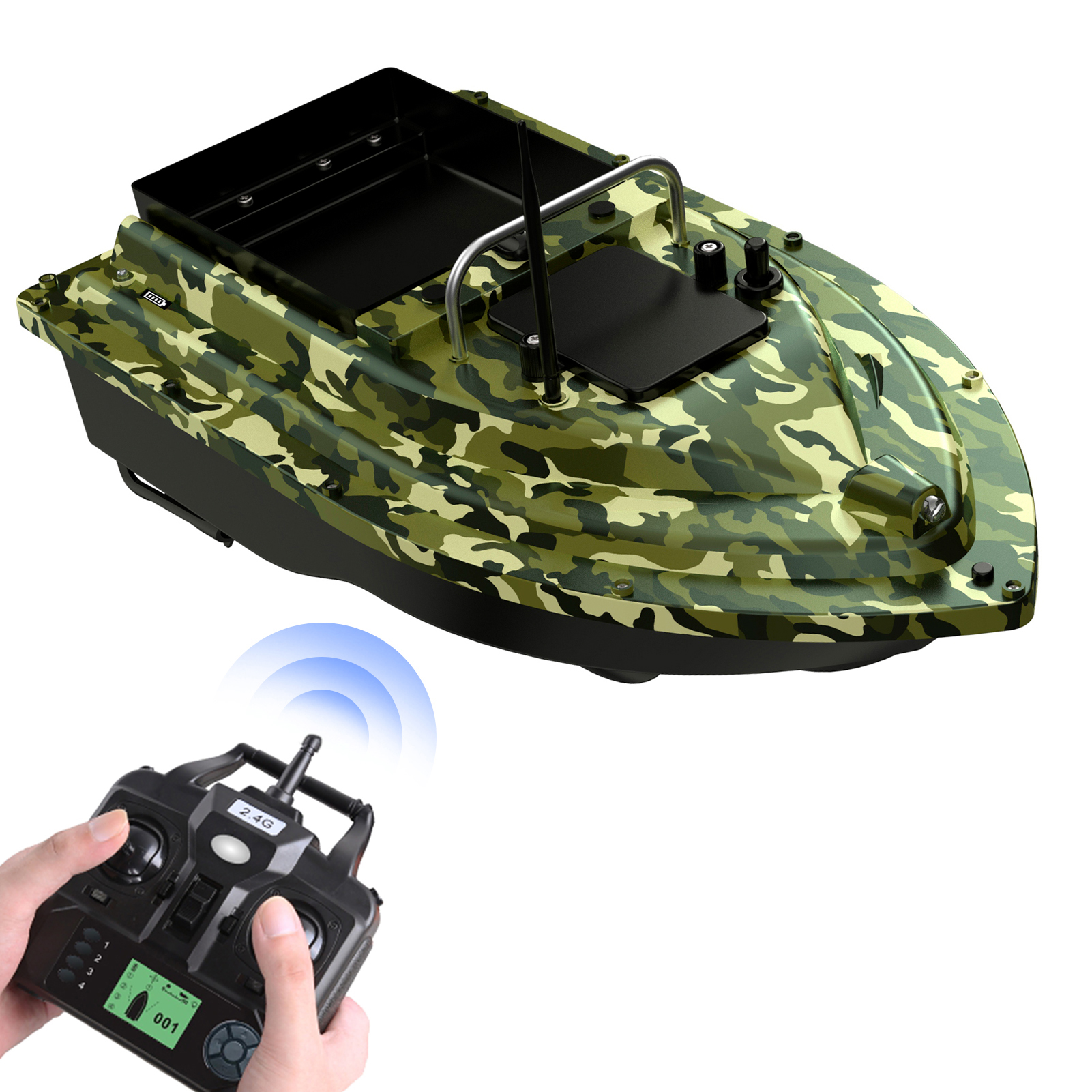 D16E GPS Fishing Bait Boat wit - Fishing Boat Gps บทวิจารณ์และราคา