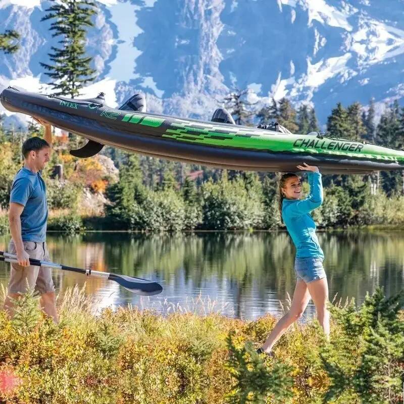 1/2 Person Kayaker Inflatable  - Fishing Boat Seat บทวิจารณ์และราคา