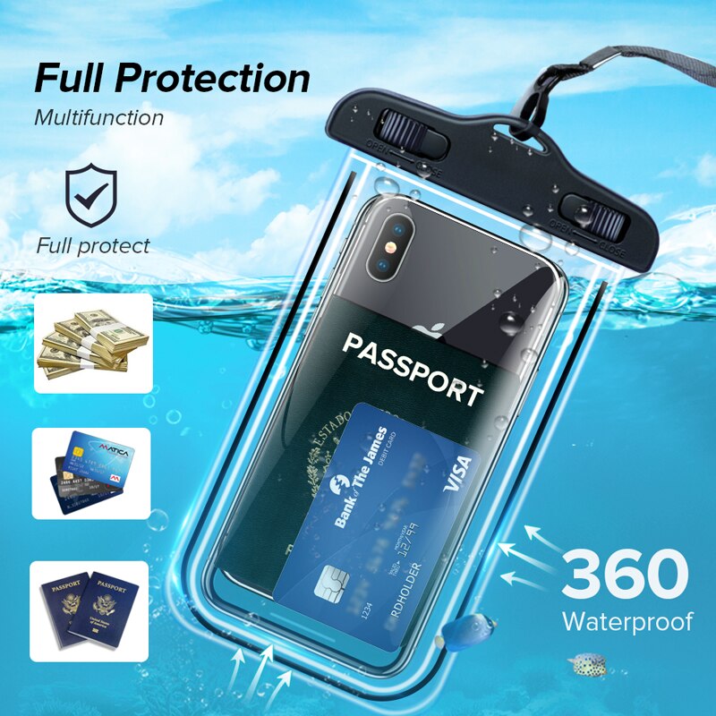 IP68 Universal Waterproof Phon - Fishing Boat Cover บทวิจารณ์และราคา