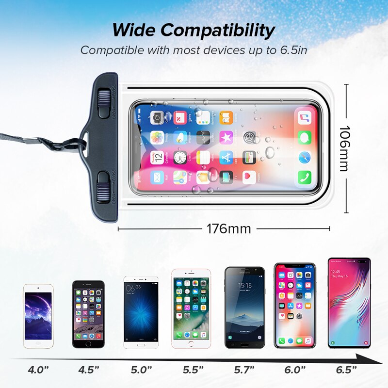 IP68 Universal Waterproof Phon - Fishing Boat Cover บทวิจารณ์และราคา