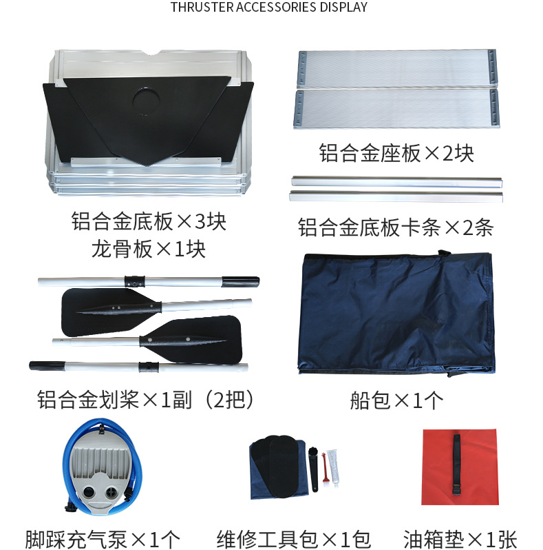 5.2.M Thickened Stormboat Fish - Fishing Boat Aluminum บทวิจารณ์และราคา