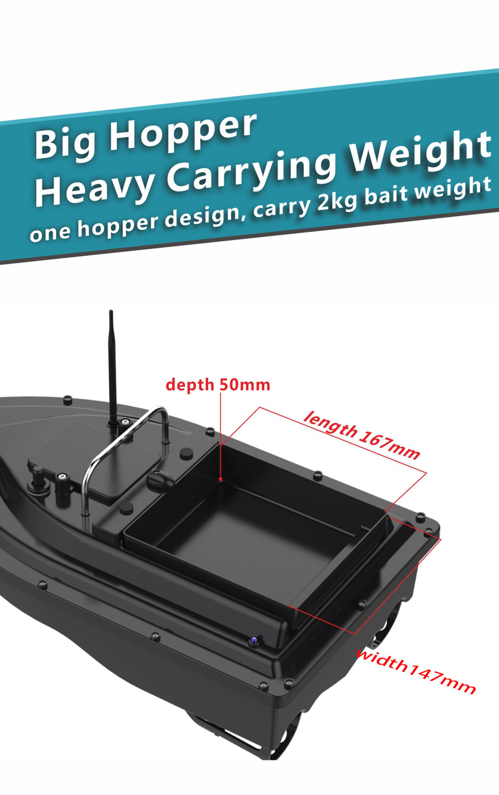 Bait Boat With GPS Positioning - Fishing Boat Gps บทวิจารณ์และราคา