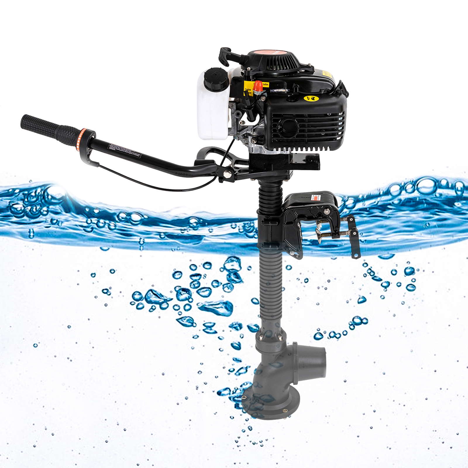 4 Stroke 4HP Outboard Motor Fi - Fishing Boat Outboard Motor บทวิจารณ์และราคา