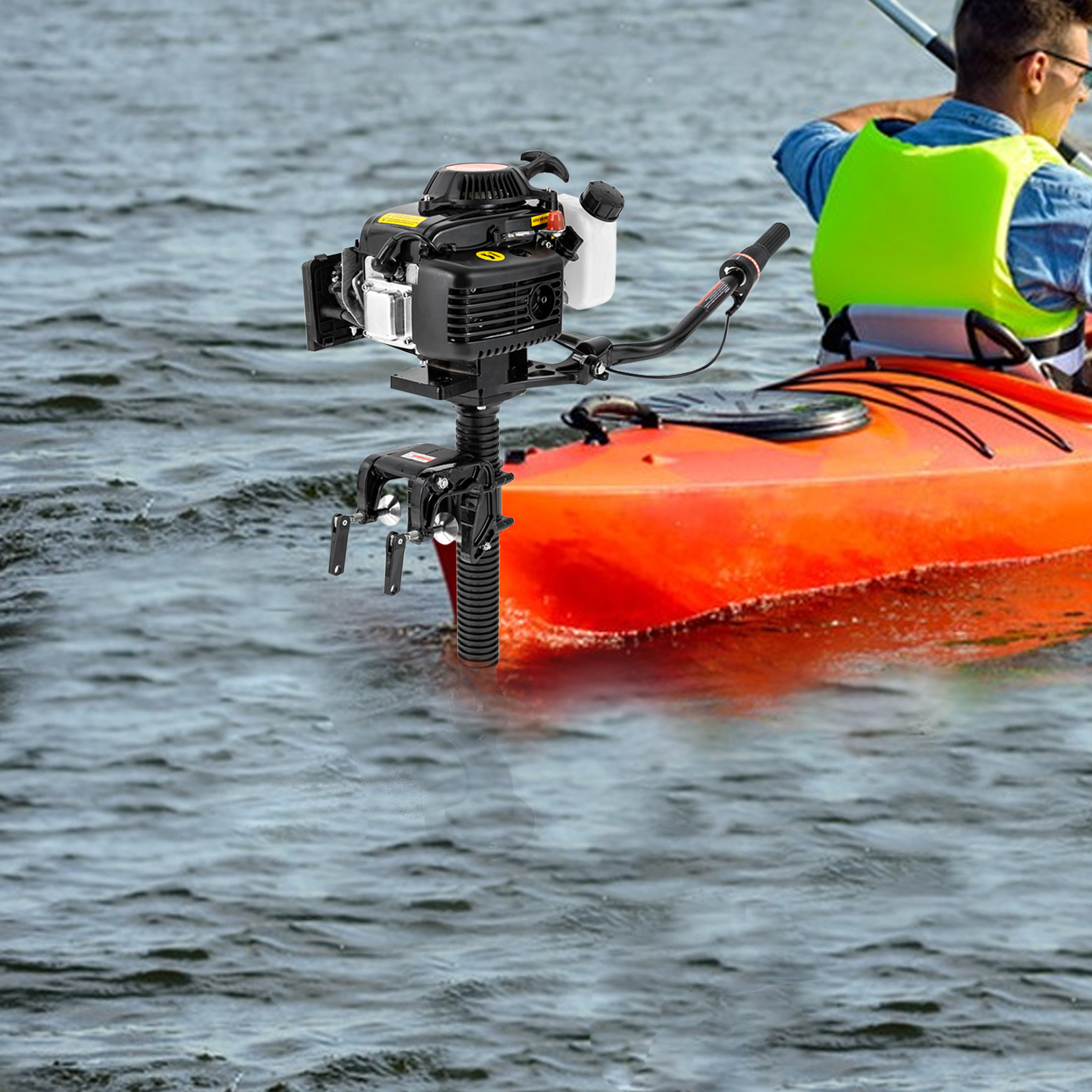 4 Stroke 4HP Outboard Motor Fi - Fishing Boat Outboard Motor บทวิจารณ์และราคา