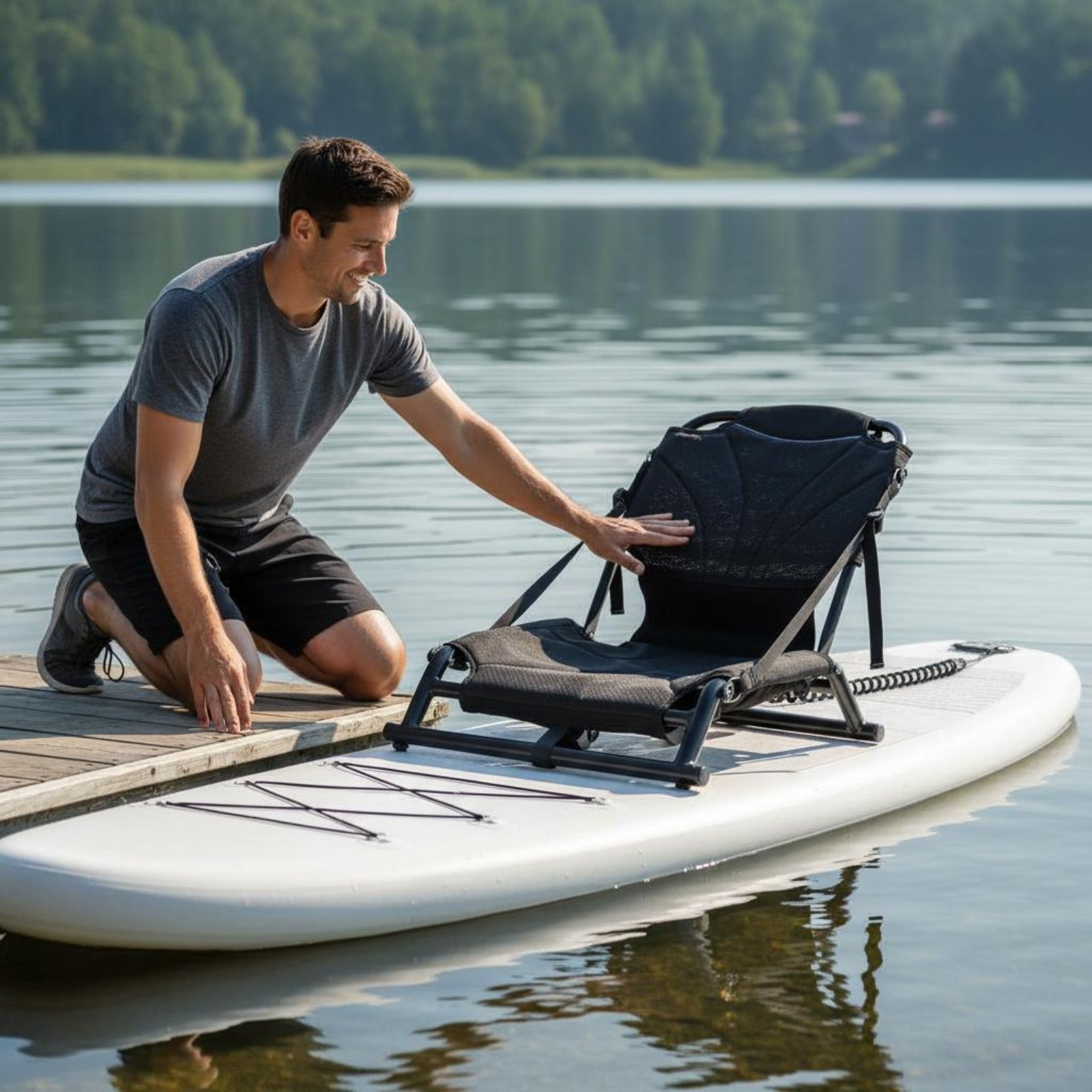 Kayak Backrest Seat Breathable - Fishing Boat Seat บทวิจารณ์และราคา
