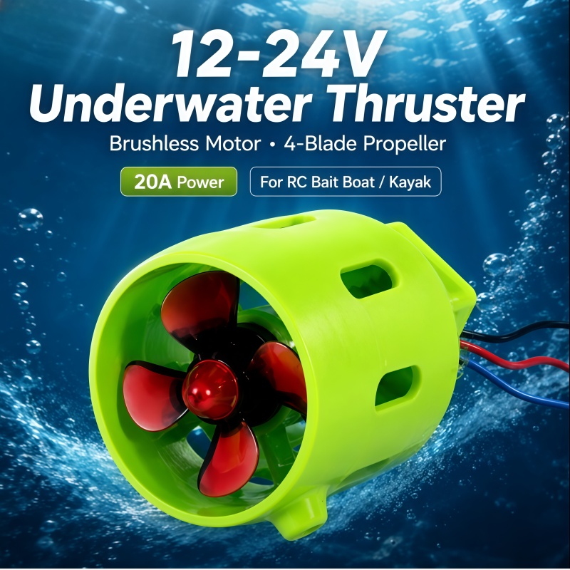 12-24V 20A Brushless Underwate - Fishing Boat Trolling Motor บทวิจารณ์และราคา