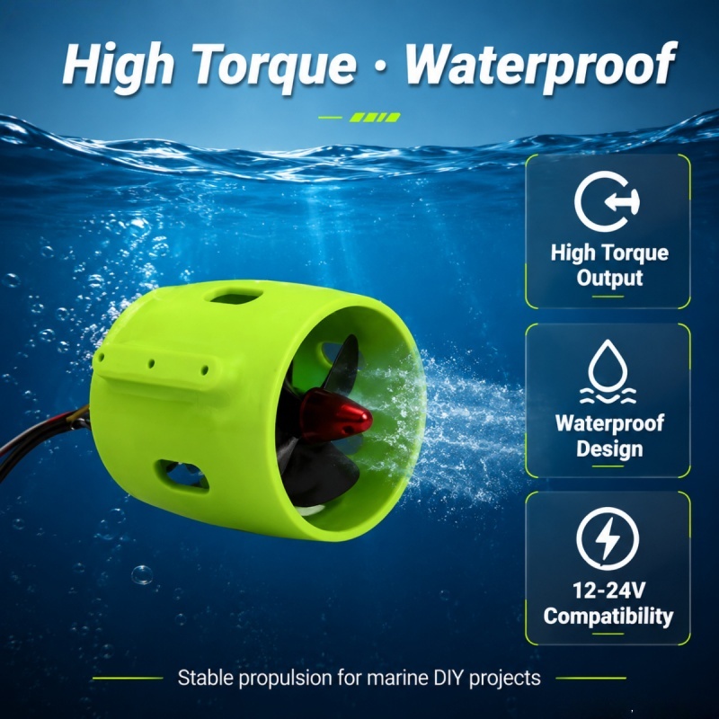 12-24V 20A Brushless Underwate - Fishing Boat Trolling Motor บทวิจารณ์และราคา
