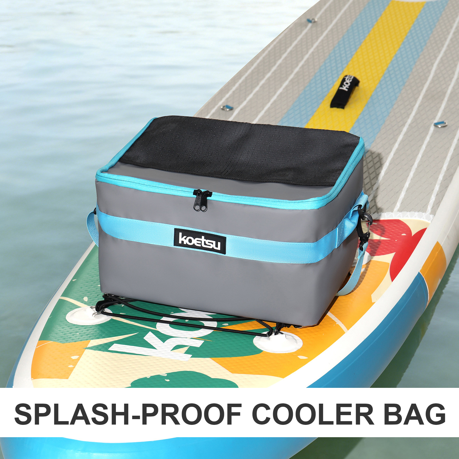 Insulated Paddleboard Cooler w - Fishing Boat Paddle บทวิจารณ์และราคา