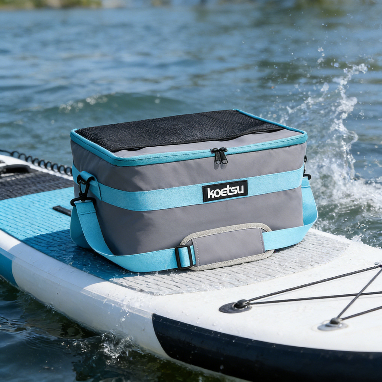 Insulated Paddleboard Cooler w - Fishing Boat Paddle บทวิจารณ์และราคา