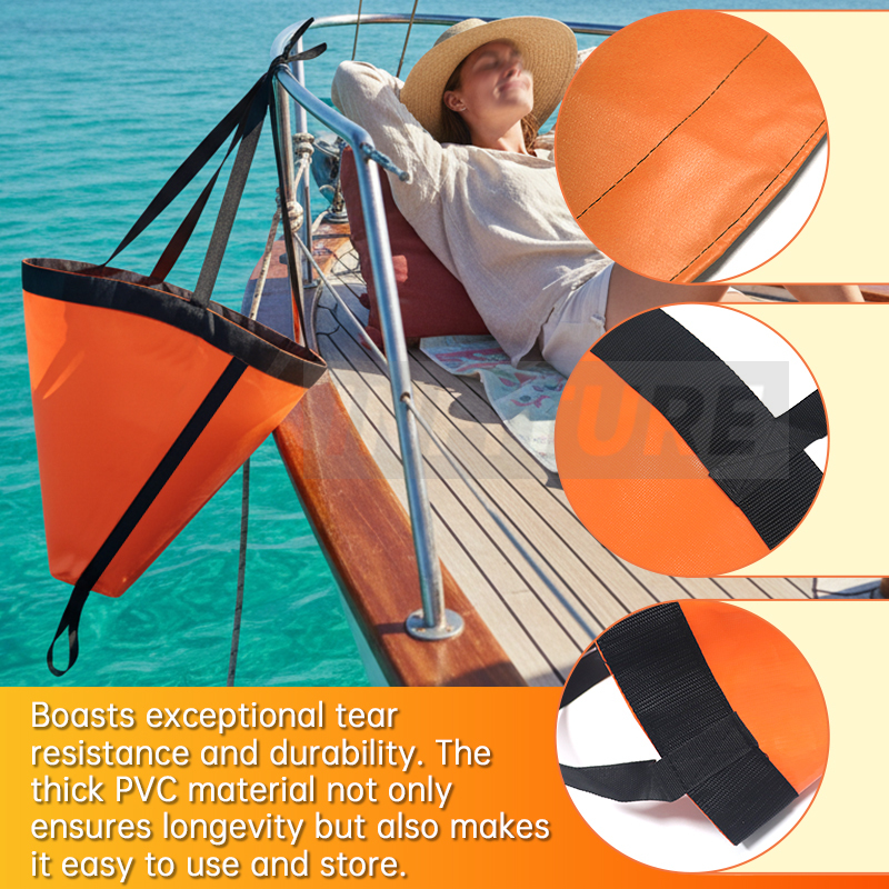 18-53'' Sea Drogue Anchor Floa - Fishing Boat Anchor บทวิจารณ์และราคา