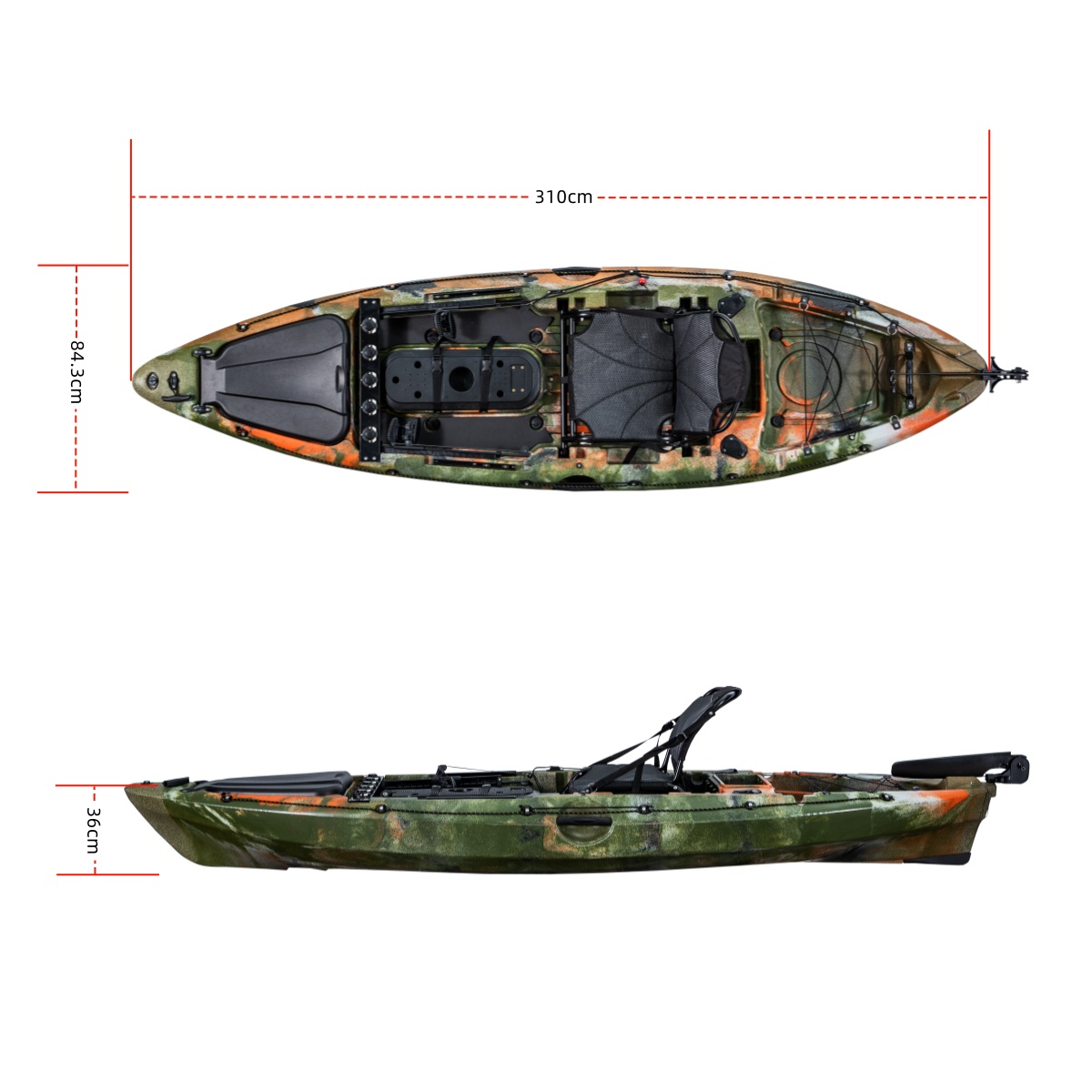 First-class Single Fishing Kay - Fishing Boat Seat บทวิจารณ์และราคา