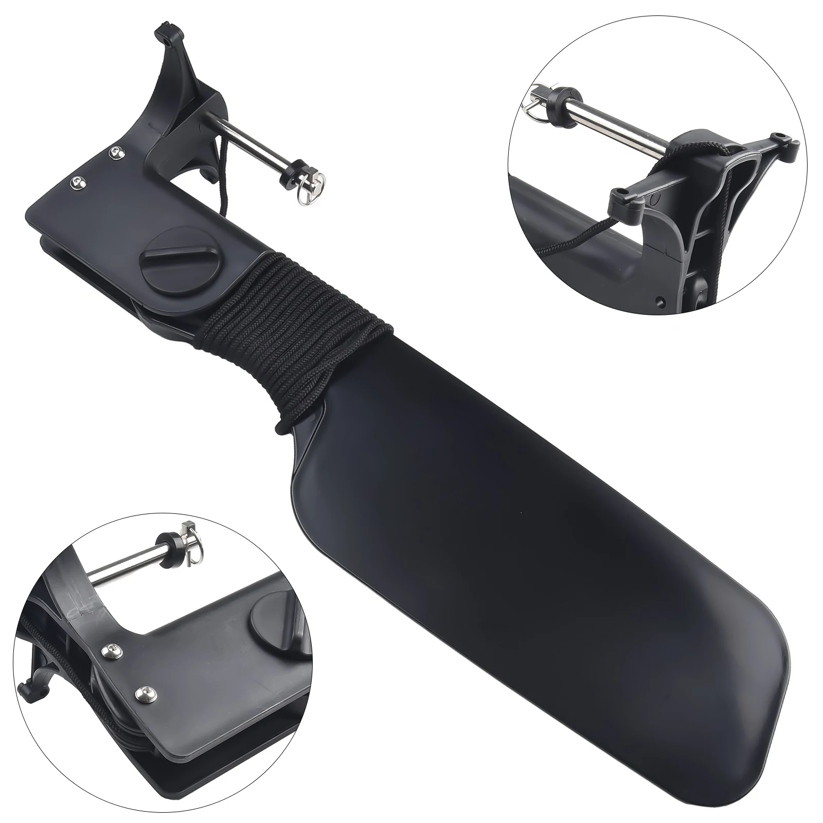 For Kayak Big Tail Rudder with - Fishing Boat Steering Wheel บทวิจารณ์และราคา