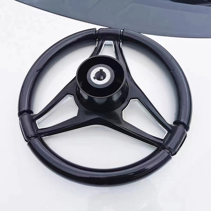 Marine Steering Wheel With Ass - Fishing Boat Trailer บทวิจารณ์และราคา