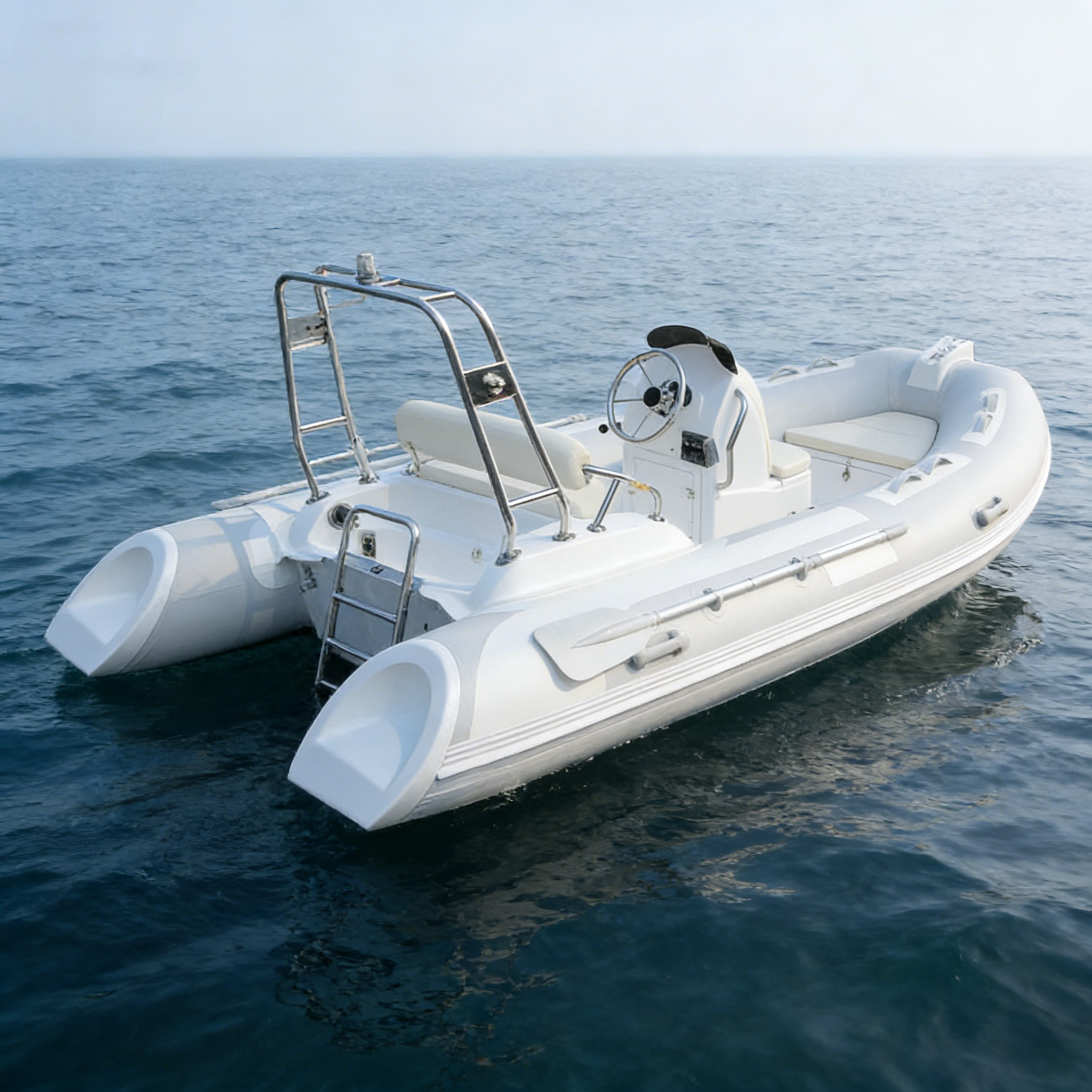 RIB Inflatable Boat Luxury Fib - Fishing Boat Fiberglass บทวิจารณ์และราคา