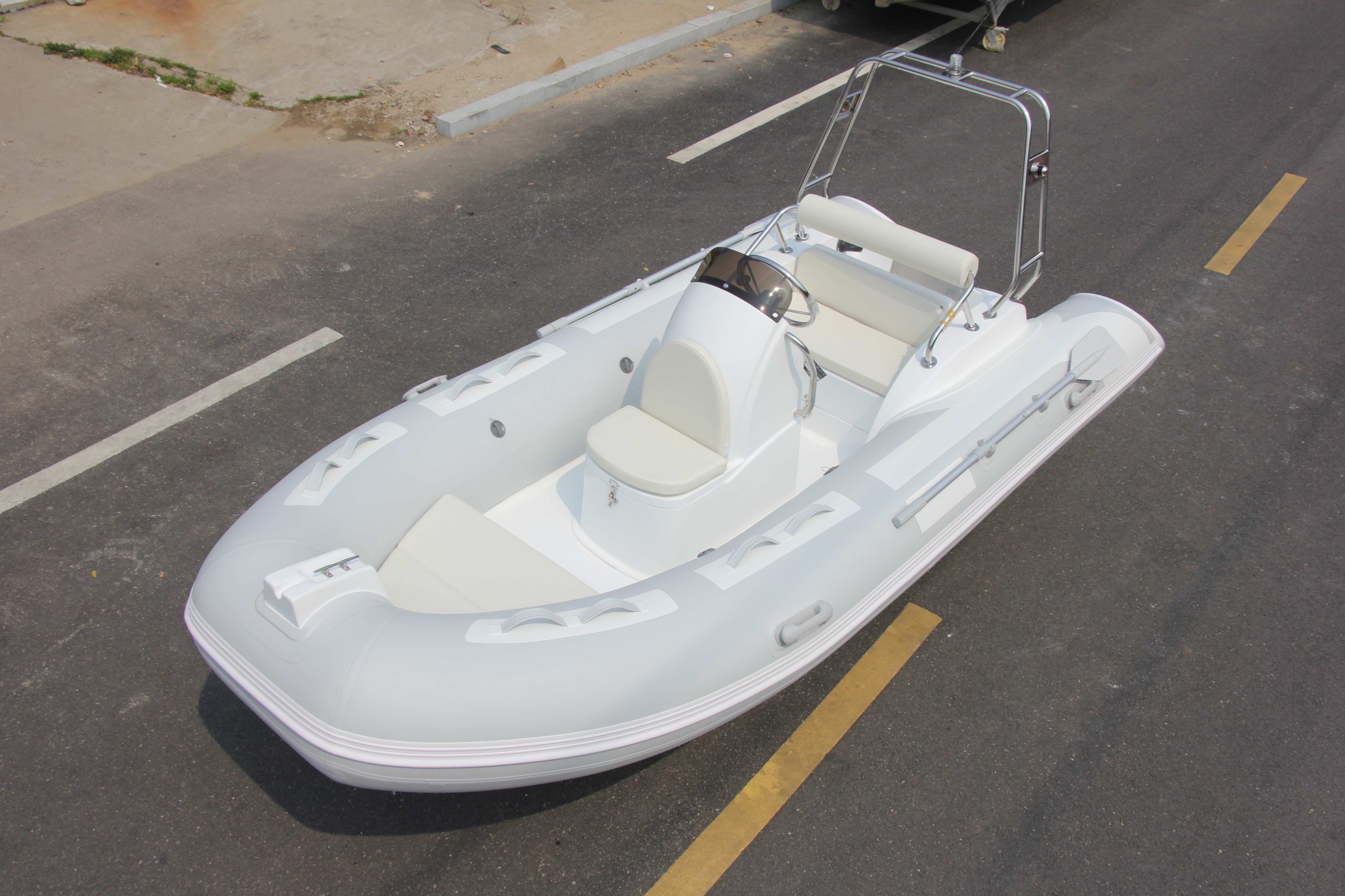 RIB Inflatable Boat Luxury Fib - Fishing Boat Fiberglass บทวิจารณ์และราคา