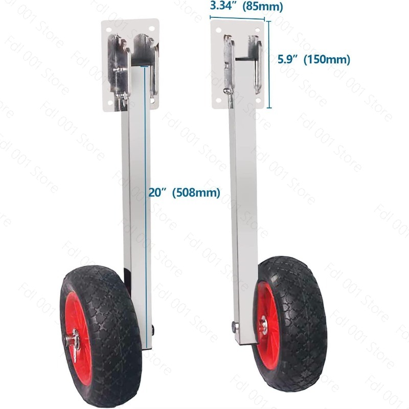 Rubber Boat Small Trailer/fish - Fishing Boat Trailer บทวิจารณ์และราคา