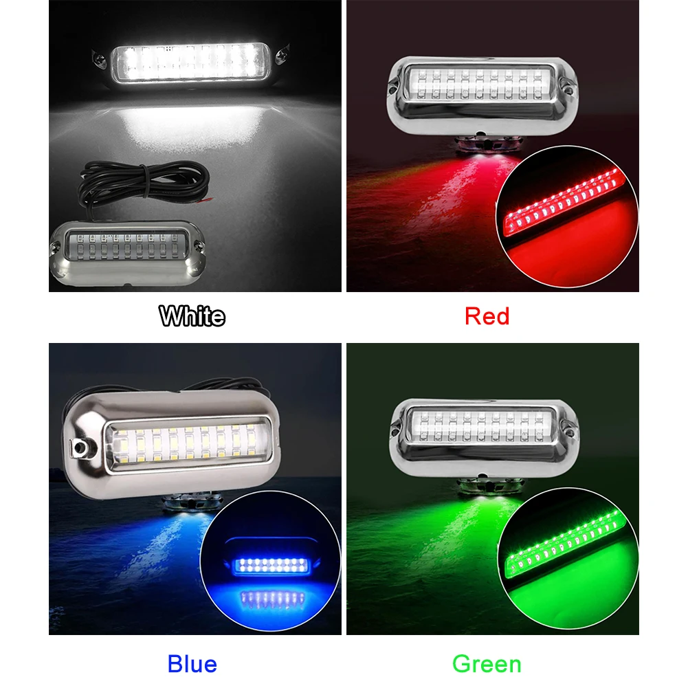 27LED Speedboat Lights Stainle - Fishing Boat Navigation Light บทวิจารณ์และราคา