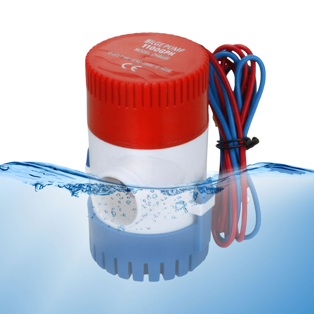 1100GPH Submersible Bilge Wate - Fishing Boat Bilge Pump บทวิจารณ์และราคา