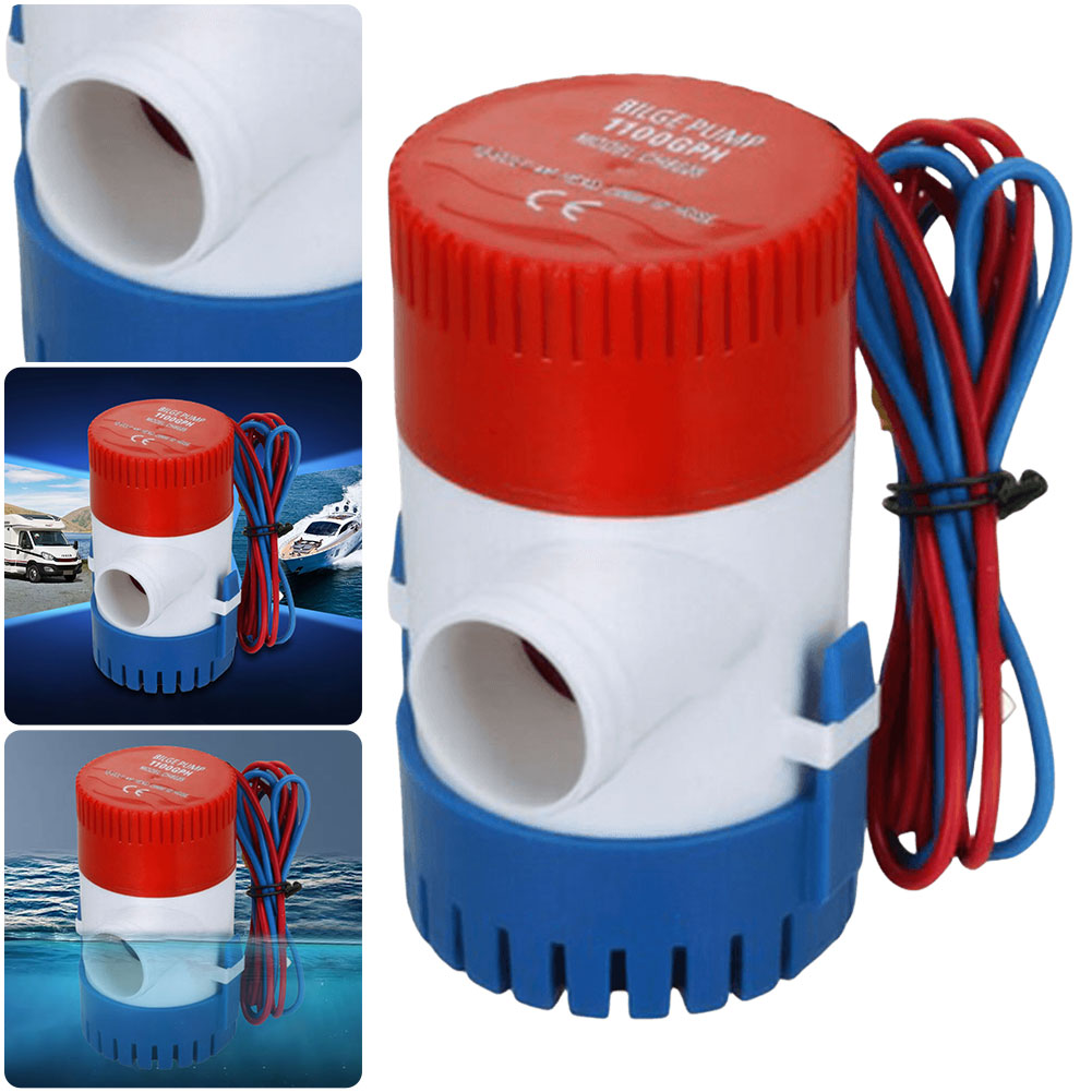 1100GPH Submersible Bilge Wate - Fishing Boat Bilge Pump บทวิจารณ์และราคา