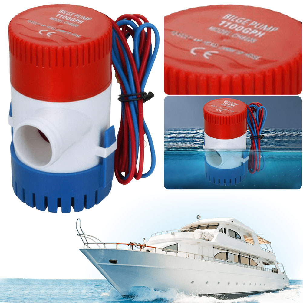 1100GPH Submersible Bilge Wate - Fishing Boat Bilge Pump บทวิจารณ์และราคา