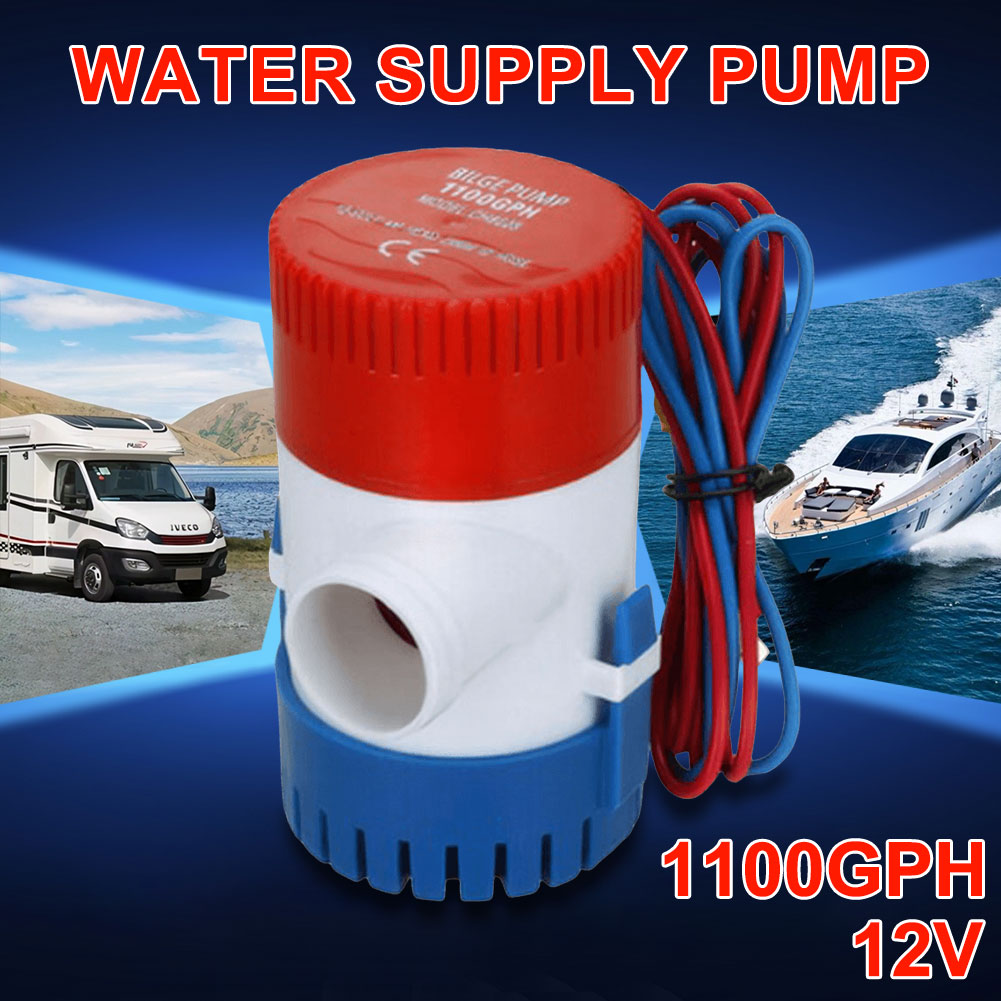1100GPH Submersible Bilge Wate - Fishing Boat Bilge Pump บทวิจารณ์และราคา